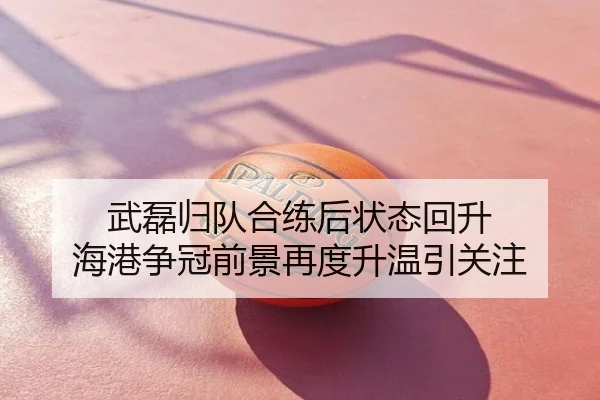 武磊归队合练后状态回升 海港争冠前景再度升温引关注